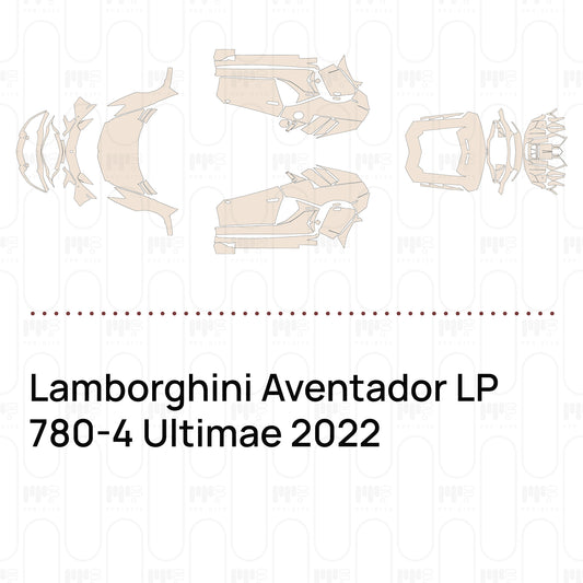 Voorgesneden PPF Lamborghini Aventador LP 780-4 Ultimae 2022