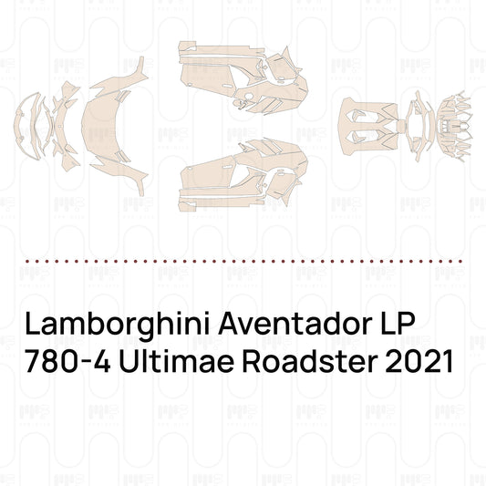 Voorgesneden PPF Lamborghini Aventador LP 780-4 Ultimae Roadster 2021