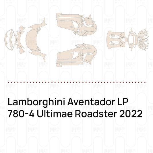 Voorgesneden PPF Lamborghini Aventador LP 780-4 Ultimae Roadster 2022