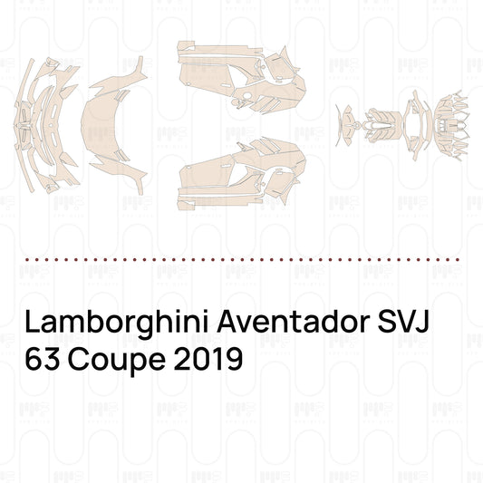 Voorgesneden PPF Lamborghini Aventador SVJ 63 Coupe 2019