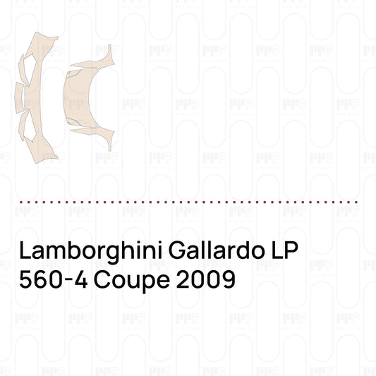 Voorgesneden PPF Lamborghini Gallardo LP 560-4 Coupe 2009