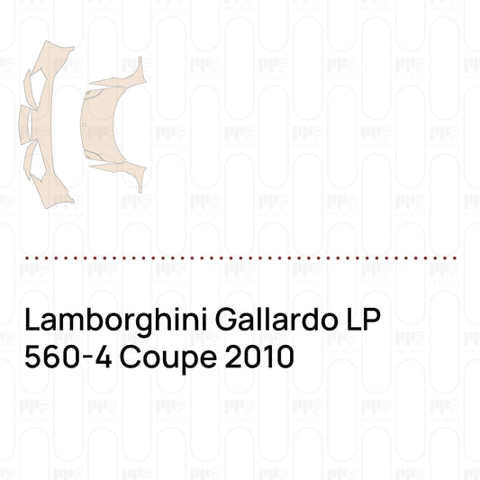 Voorgesneden PPF Lamborghini Gallardo LP 560-4 Coupe 2010
