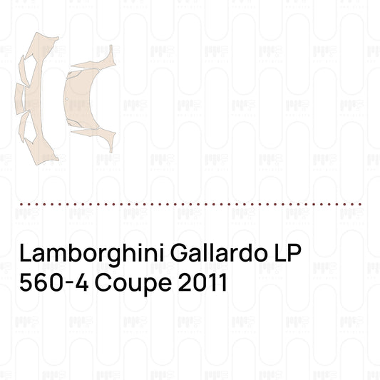 Voorgesneden PPF Lamborghini Gallardo LP 560-4 Coupe 2011