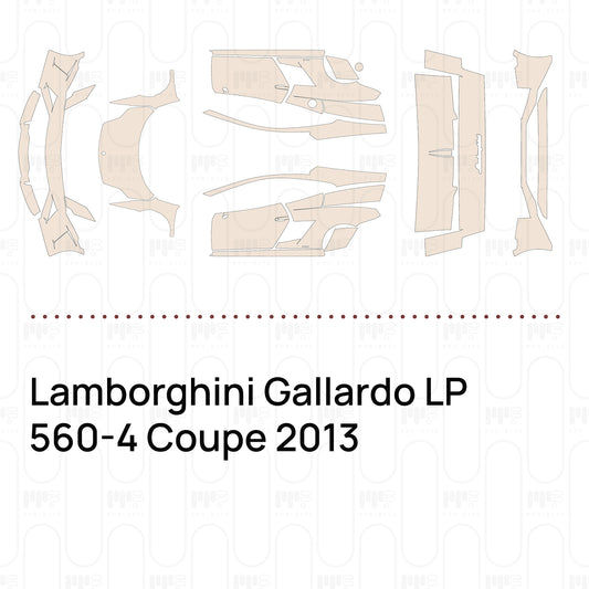 Voorgesneden PPF Lamborghini Gallardo LP 560-4 Coupe 2013