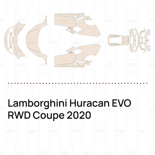 Voorgesneden PPF Lamborghini Huracan EVO RWD Coupe 2020