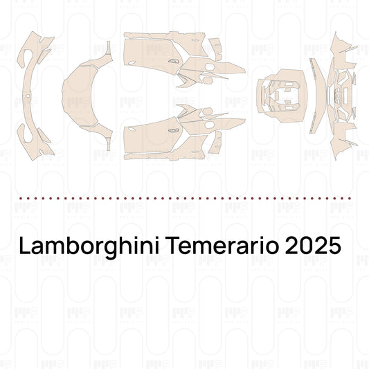 Voorgesneden PPF Lamborghini Temerario 2025