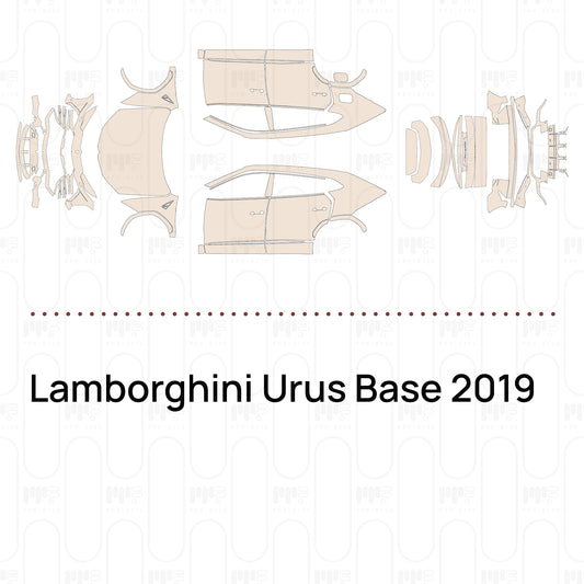 Voorgesneden PPF Lamborghini Urus Base 2019