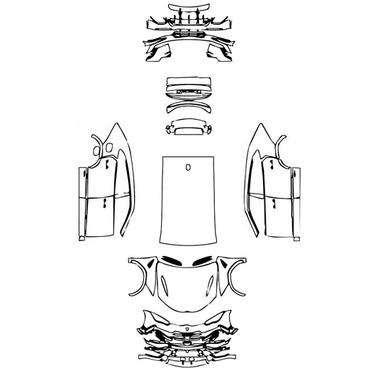 Pre-Cut PPF Lamborghini Urus Performante 2025 - PPF-Kits