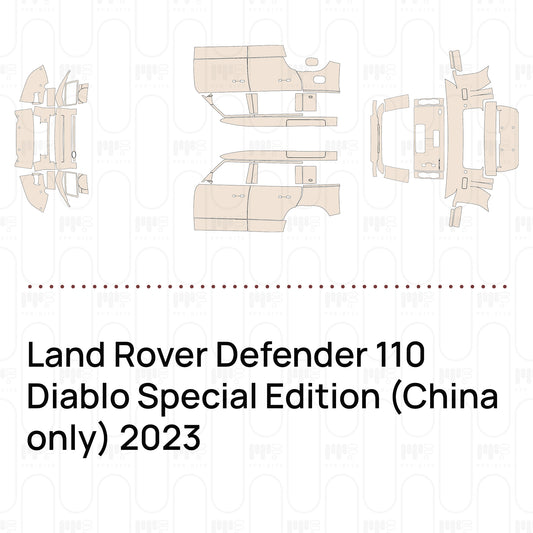 Voorgesneden PPF Land Rover Defender 110 Diablo Special Edition (China only) 2023