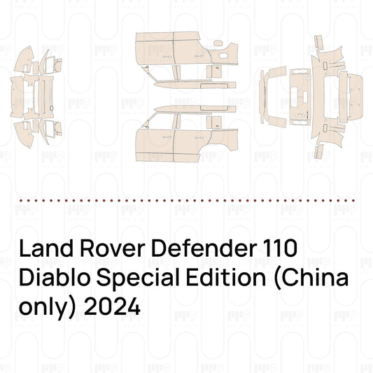 Voorgesneden PPF Land Rover Defender 110 Diablo Special Edition (China only) 2024