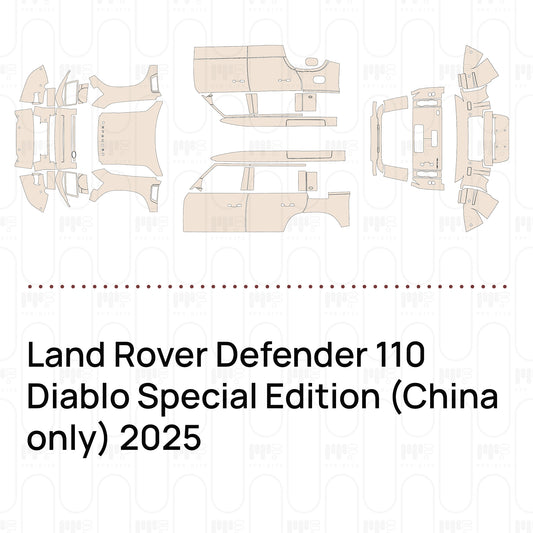 Voorgesneden PPF Land Rover Defender 110 Diablo Special Edition (China only) 2025