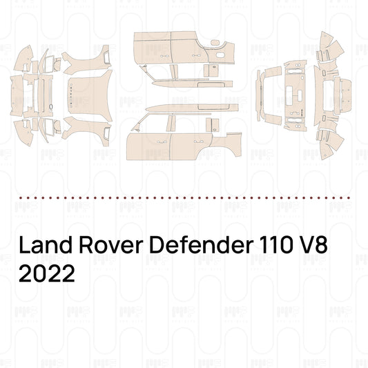 Voorgesneden PPF Land Rover Defender 110 V8 2022