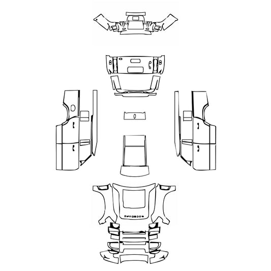 Pre-Cut PPF Land Rover Defender 130 V8 2023 - PPF-Kits