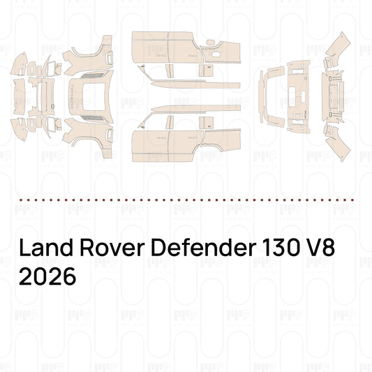 Voorgesneden PPF Land Rover Defender 130 V8 2026