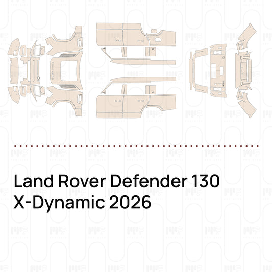 Voorgesneden PPF Land Rover Defender 130 X-Dynamic 2026