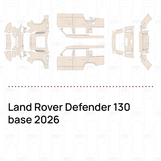 Voorgesneden PPF Land Rover Defender 130 base 2026