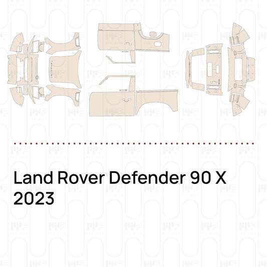 Voorgesneden PPF Land Rover Defender 90 X 2023