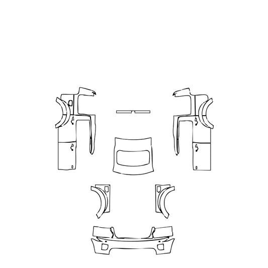 Pre-Cut PPF Land Rover Discovery Discovery 4 2015 - PPF-Kits