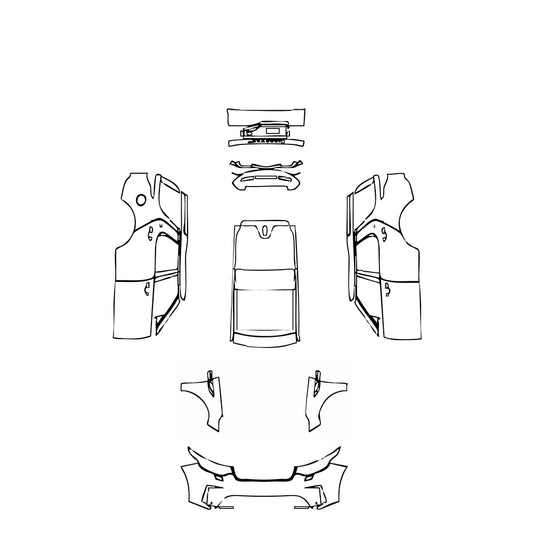 Pre-Cut PPF Land Rover Discovery Discovery 5 First Edition 2017 - PPF-Kits