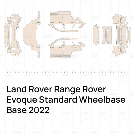 Voorgesneden PPF Land Rover Range Rover Evoque Standard Wheelbase Base 2022