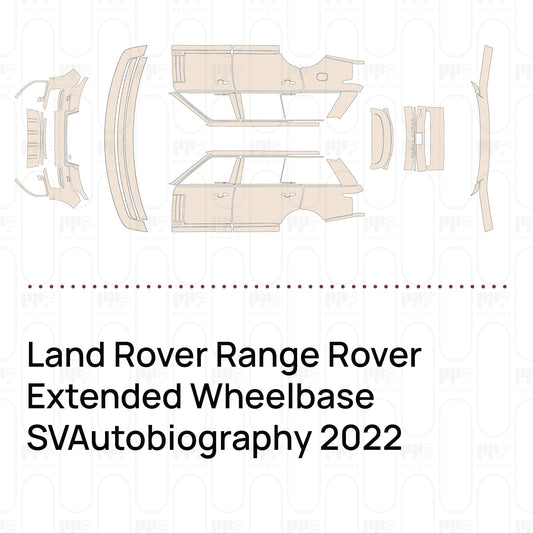 Voorgesneden PPF Land Rover Range Rover Extended Wheelbase SVAutobiography 2022