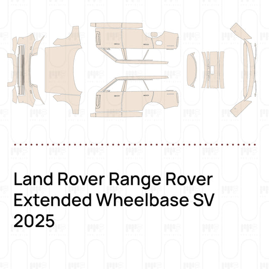Voorgesneden PPF Land Rover Range Rover Extended Wheelbase SV 2025