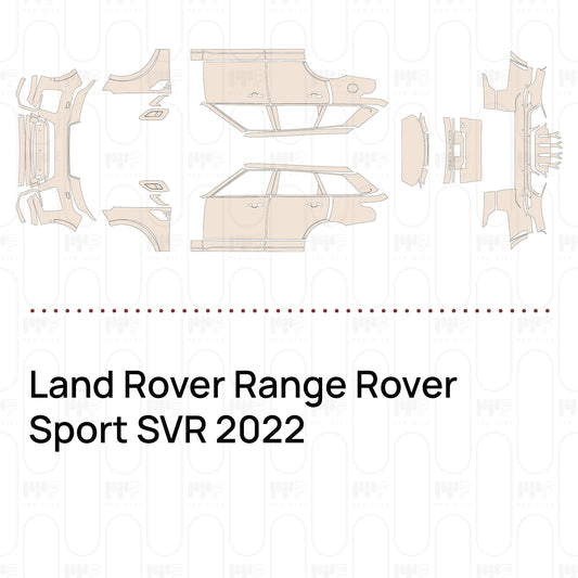 Voorgesneden PPF Land Rover Range Rover Sport SVR 2022