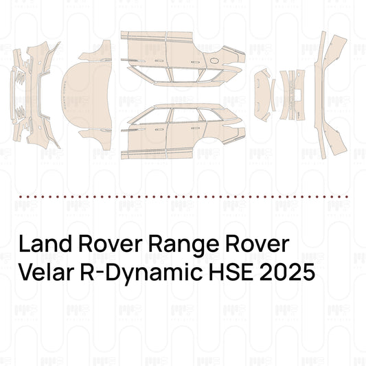 Voorgesneden PPF Land Rover Range Rover Velar R-Dynamic HSE 2025