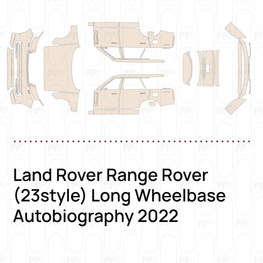 Voorgesneden PPF Land Rover Range Rover (23style) Long Wheelbase Autobiography 2022