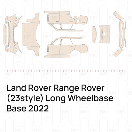 Voorgesneden PPF Land Rover Range Rover (23style) Long Wheelbase Base 2022