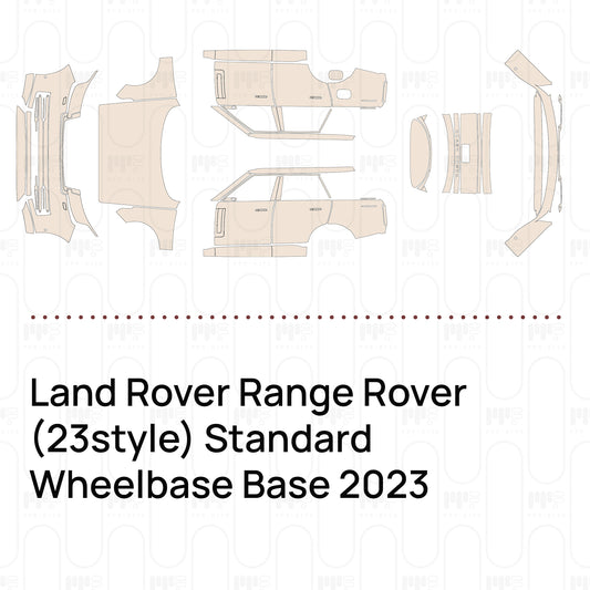 Voorgesneden PPF Land Rover Range Rover (23style) Standard Wheelbase Base 2023