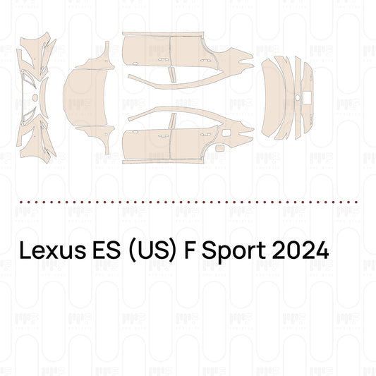Voorgesneden PPF Lexus ES (US) F Sport 2024