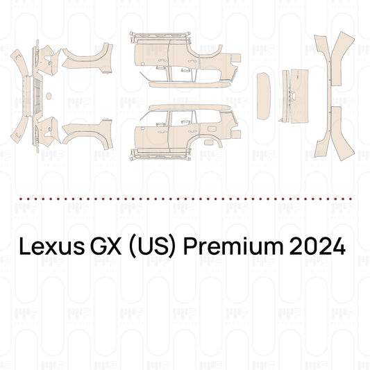 Voorgesneden PPF Lexus GX (US) Premium 2024
