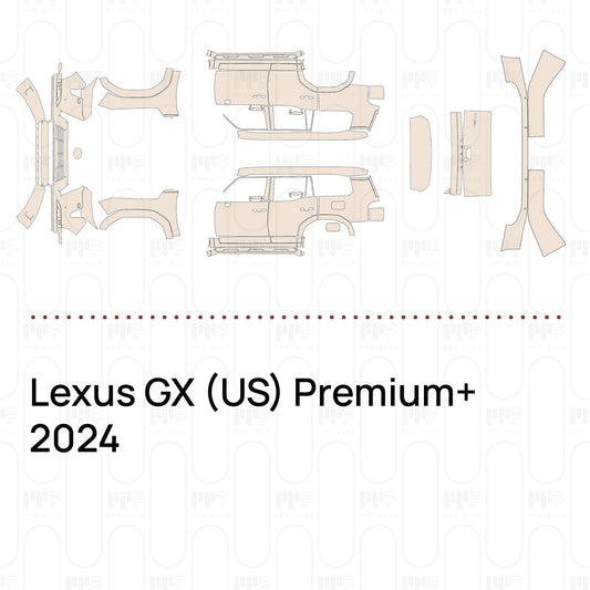 Voorgesneden PPF Lexus GX (US) Premium+ 2024