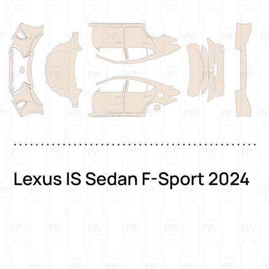 Voorgesneden PPF Lexus IS Sedan F-Sport 2024