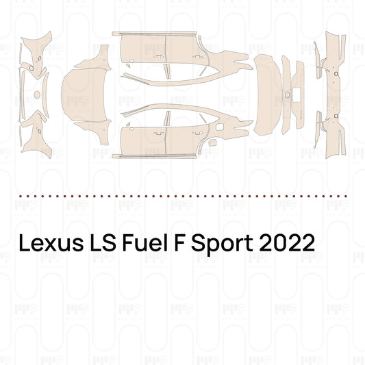 Voorgesneden PPF Lexus LS Fuel F Sport 2022