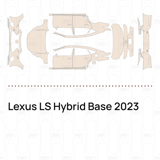 Voorgesneden PPF Lexus LS Hybrid Base 2023