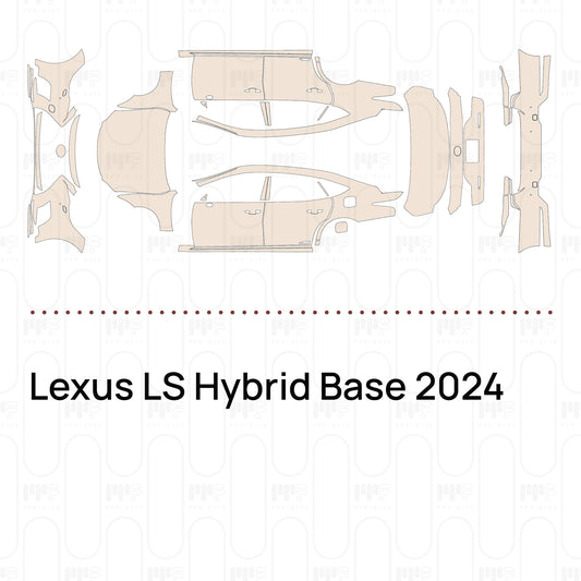 Voorgesneden PPF Lexus LS Hybrid Base 2024