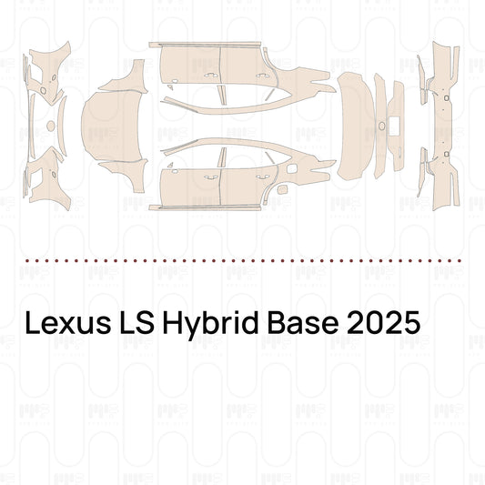 Voorgesneden PPF Lexus LS Hybrid Base 2025