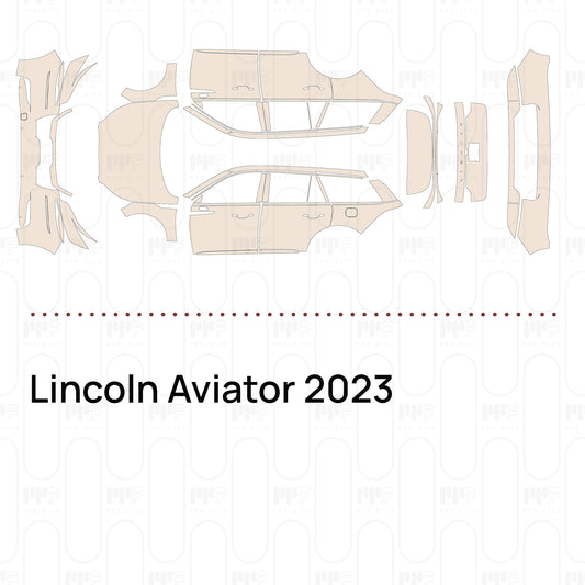 Voorgesneden PPF Lincoln Aviator 2023