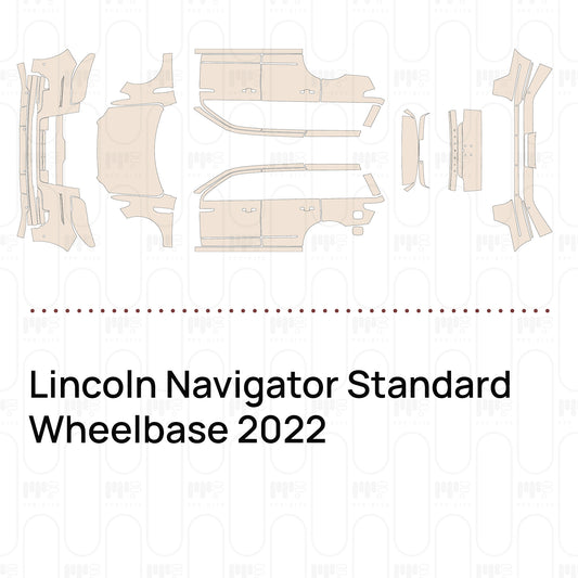 Voorgesneden PPF Lincoln Navigator Standard Wheelbase 2022