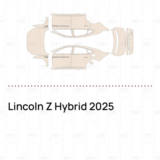 Voorgesneden PPF Lincoln Z Hybrid 2025