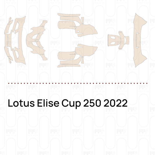 Voorgesneden PPF Lotus Elise Cup 250 2022