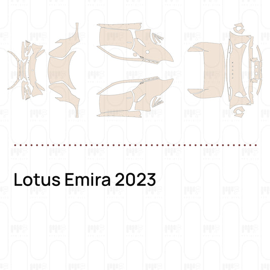 Voorgesneden PPF Lotus Emira 2023