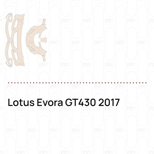 Voorgesneden PPF Lotus Evora GT430 2017