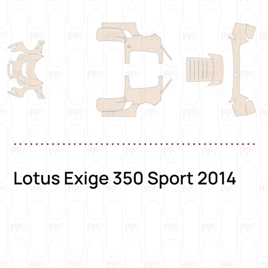 Voorgesneden PPF Lotus Exige 350 Sport 2014