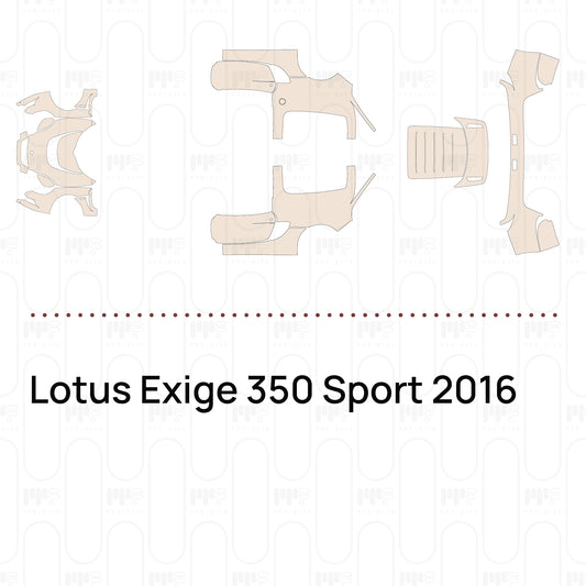 Voorgesneden PPF Lotus Exige 350 Sport 2016