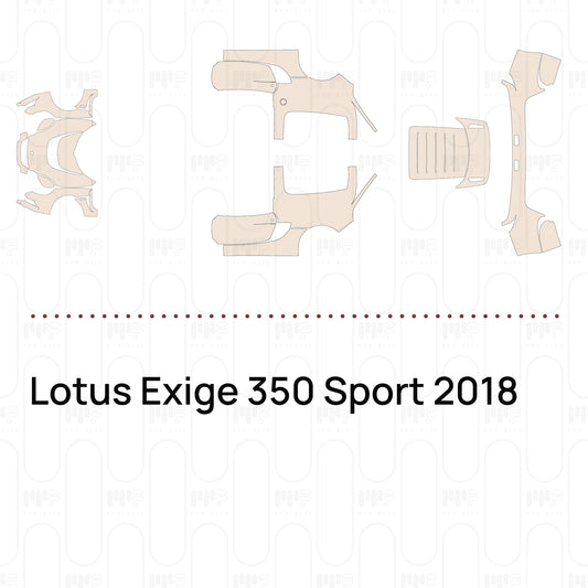 Voorgesneden PPF Lotus Exige 350 Sport 2018
