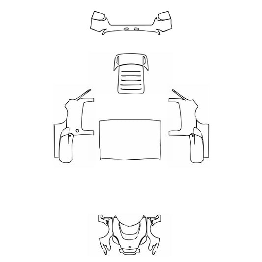 Pre-Cut PPF Lotus Exige 350 Sport 2019 - PPF-Kits