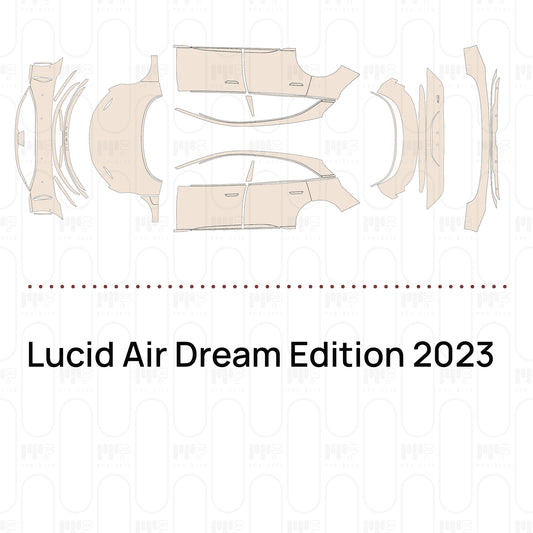 Voorgesneden PPF Lucid Air Dream Edition 2023